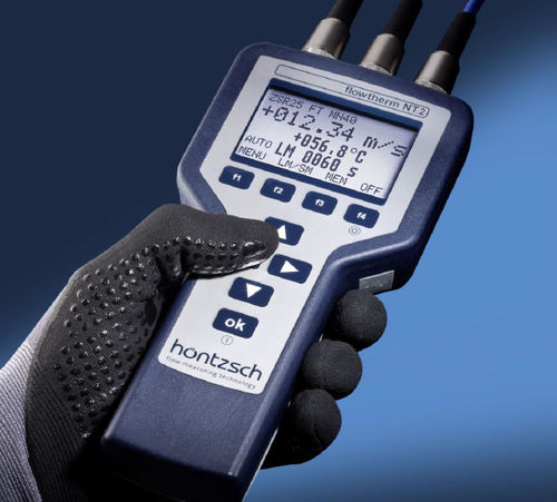 Afficheur de débit volumique - FLOWTHERM NT.2 - Höntzsch GmbH & Co KG - portatif / USB / à sortie numérique