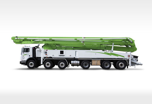 Pompe à béton automotrice mobile - S 58 SX - SCHWING GmbH - pour chantier