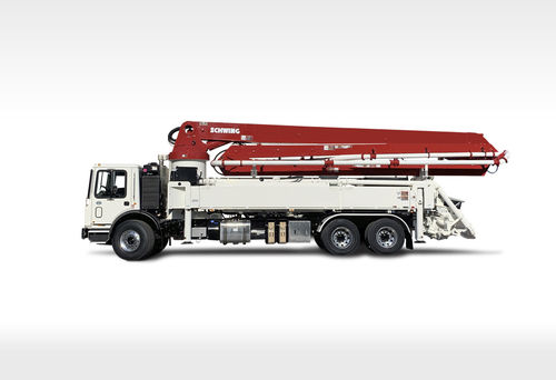 Pompe à béton automotrice mobile - S 39 SX - SCHWING GmbH - pour chantier