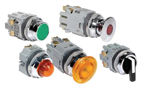 Bouton poussoir d'arrêt d'urgence - TWTD series - IDEC - ultra robuste / électromécanique / standard