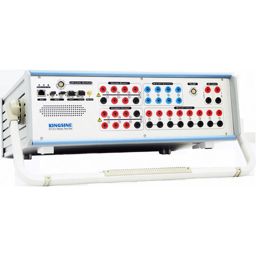 Système de test pour machines et installations électriques - K3163i - Kingsine Electric Automation Co., Ltd. - pour réseau électrique / pour relais triphasé / portable