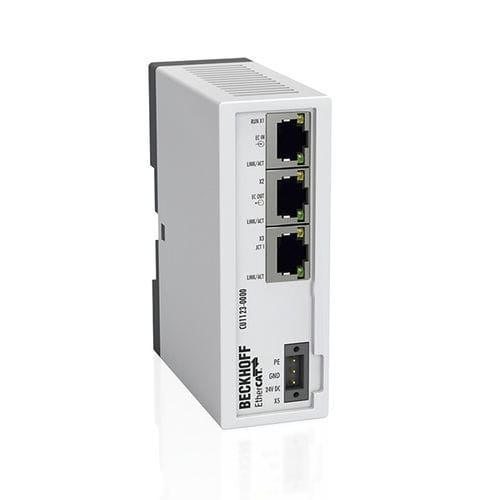 Multiplicateur de port Ethernet - CU1123  - Beckhoff Automation