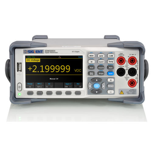 Multimètre numérique - SDM3065X - Siglent Technologies Co., Ltd - benchtop / CAT I / avec mesure de puissance