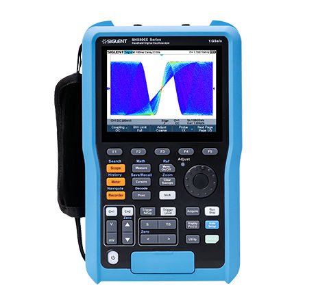 Oscilloscope numérique - SHS800X Series - Siglent Technologies Co., Ltd - portatif / 2 voies / avec afficheur LCD