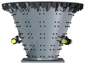 Trémie vibrante - ZFB series  - Henan winner vibrating equipment CO.,LTD - pour produits chimiques