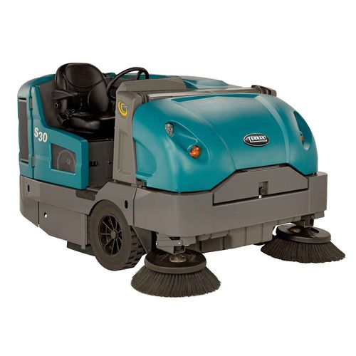 Balayeuse autoportée - S30 - Tennant - diesel / d'intérieur / d'extérieur