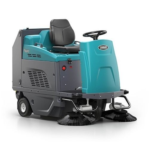 Balayeuse autoportée - S880 - Tennant - à batterie / d'intérieur / d'extérieur