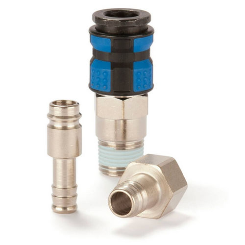Raccord pour air comprimé - 1727 series - Parker Quick Coupling Division - rapide / de laiton / acier