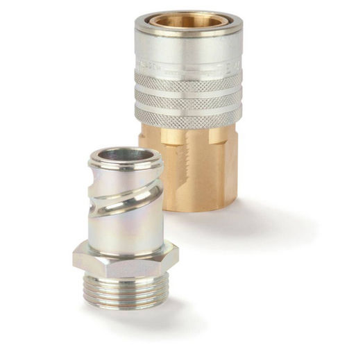 Raccord pneumatique - 2100 series - Parker Quick Coupling Division - rapide / en laiton / en acier