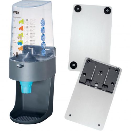 Distributeur de bouchons antibruits jetables - ONE2CLICK - UVEX - de container / portable / magnétique