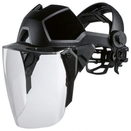 Visière de protection contre les produits chimiques - PHEOS-9790211 - UVEX - contre les UV / avec protections auditives / en polycarbonate