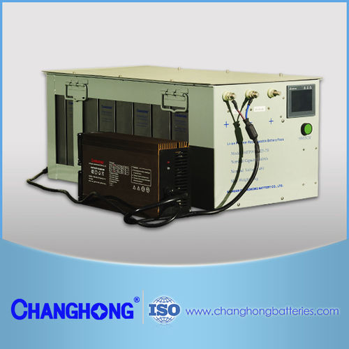 Système de batteries lithium - SICHUAN CHANGHONG BATTERY CO., LTD. - rectangulaire / 48 V