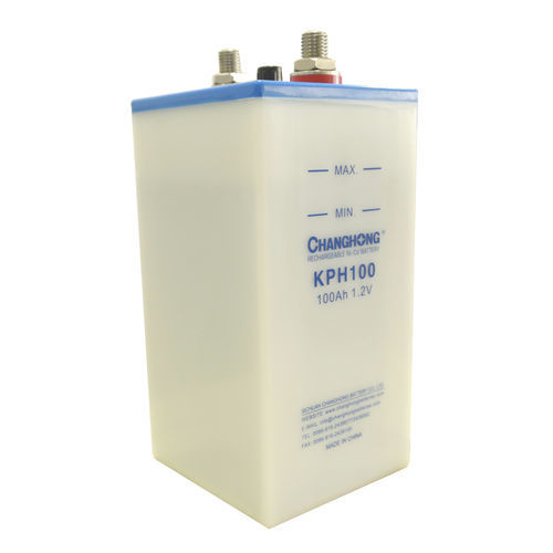 Batterie Ni-Cd - KPH100 - SICHUAN CHANGHONG BATTERY CO., LTD. - prismatique / industrielle / pour alimentation de secours