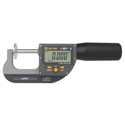 Micromètre d'extérieur -  S_MIKE PRO  - SYLVAC - pour mesure d'outils / professionnel / numérique
