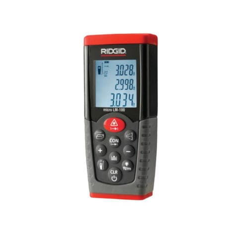 Télémètre laser - micro LM-100 - Ridge Tool - portable