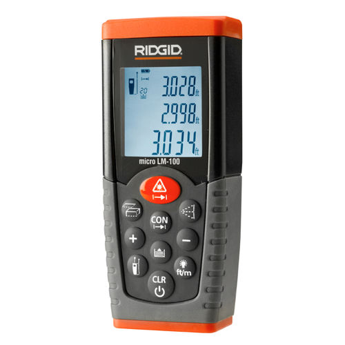 Télémètre laser - micro LM-100  - Ridge Tool - portable