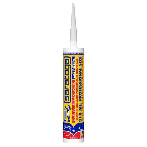 Mastic silicone - 310 PLUS - Saratoga Int Sforza - monocomposant / multiusage / pour chantier de construction