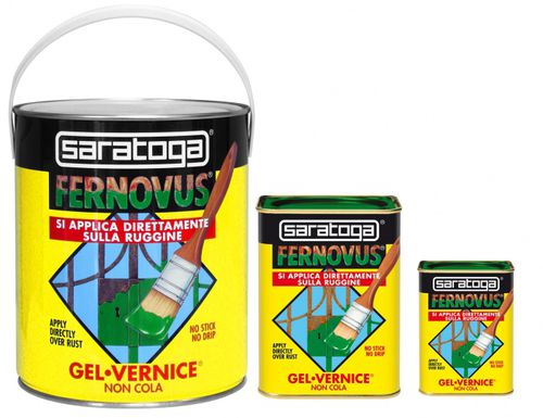 Revêtement de protection anticorrosion - FERNOVUS GEL-VERNICE - Saratoga Int Sforza - en enduit / pour structure métallique / industriel
