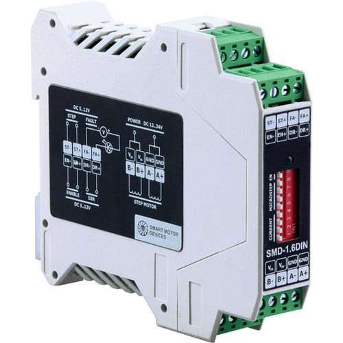 Commande de moteur pas à pas - SMD-1.6DIN - Smart Motor Devices - CC