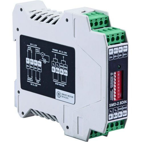 Contrôleur moteur micropas - SMD-2.8DIN - Smart Motor Devices - pas à pas 2 phases / DC / de positionnement