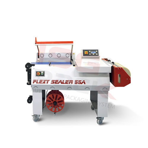 Soudeuse en L semi-automatique - Flexy Sealer 55A - ISG Pack - avec tunnel de rétraction / emballeuse sous film rétractable / à grande vitesse