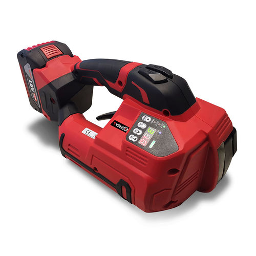 Appareil de cerclage sur batterie - Typhoon - ISG Pack - pour feuillard en PP-PET / pour feuillard plastique