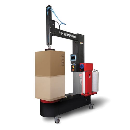 Banderoleuse semi-automatique - Box Wrap 800B - ISG Pack - à plateau tournant / à freinage mécanique / de cartons