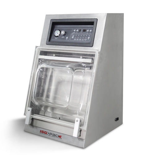 Machine de conditionnement sous vide - Eco Vac 420V TB - ISG Pack - semi-automatique / à cloche / verticale