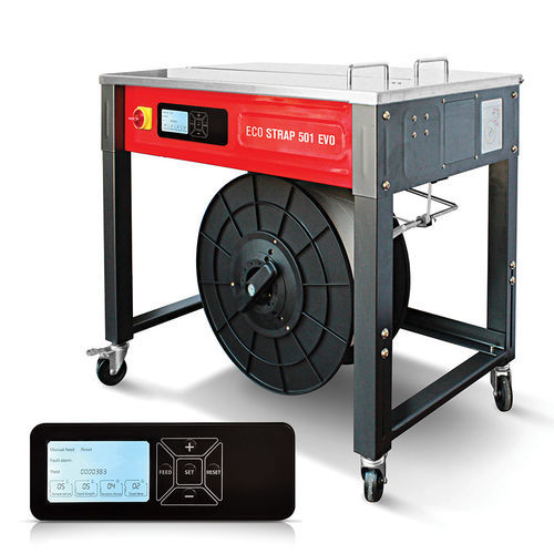 Cercleuse semi-automatique - Eco Strap 501 EVO - ISG Pack - pour feuillards en polypropylène / 220V monophasé / pour l'industrie de l'emballage