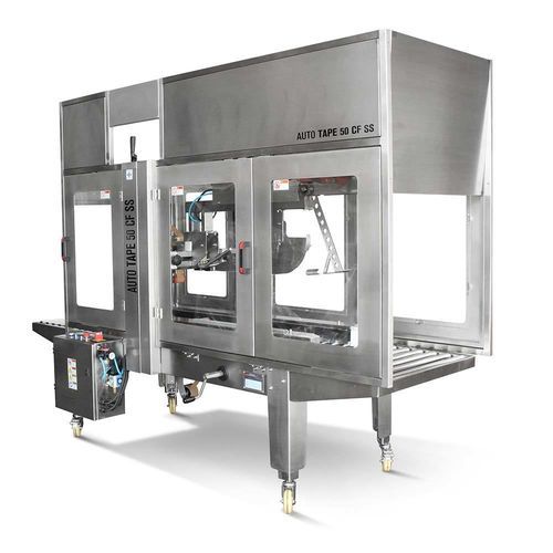 Enrubaneuse ruban adhésif - 50 CF SS - ISG Pack - à réglage manuel / automatique