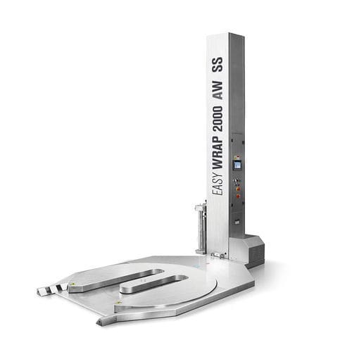 Banderoleuse à plateau tournant - Easy Wrap 2000 AW SS - ISG Pack - semi-automatique / à freinage mécanique / pour transpalette