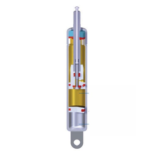 Ressort à gaz pour équipement médical - BLOC-O-LIFT - STABILUS - compact / à force ajustable / avec verrouillage rigide