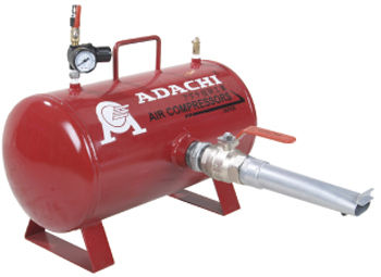 Réservoir de stockage - ATT 20 - A.D.I ATACHI CORPORATION SDN BH - pour air comprimé / en métal / horizontal