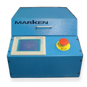 Machine de découpe automatique - 450 A - Marken Manufacturing - par guillotine / pour caoutchouc / de tuyau flexible