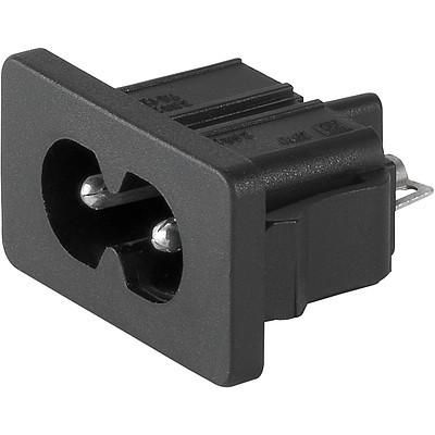 Connecteur d'alimentation électrique - 2570 series - SCHURTER - DIN / PCB / encliquetable