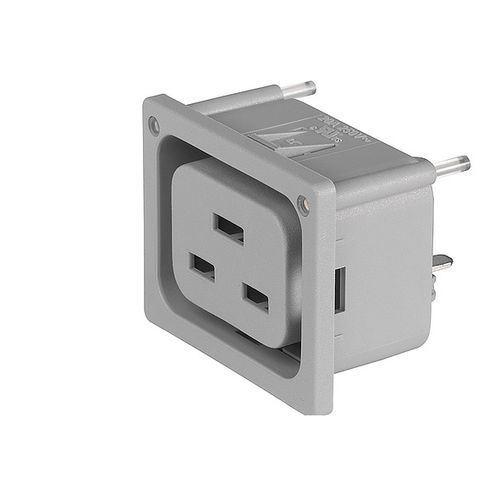 Connecteur d'alimentation électrique - 4797-5 - SCHURTER - encliquetable / en thermoplastique / IP40