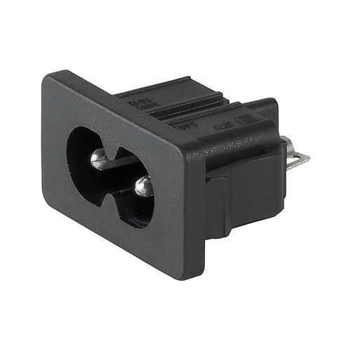 Connecteur d'alimentation électrique - 2570 - SCHURTER - DIN / PCB / encliquetable