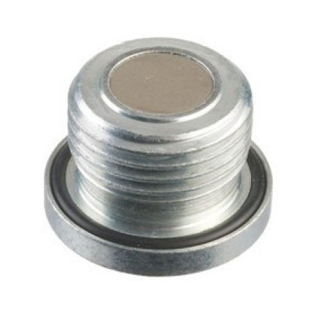 Bouchon rond - 36N - NOSTRALI - fileté / acier / de vidange