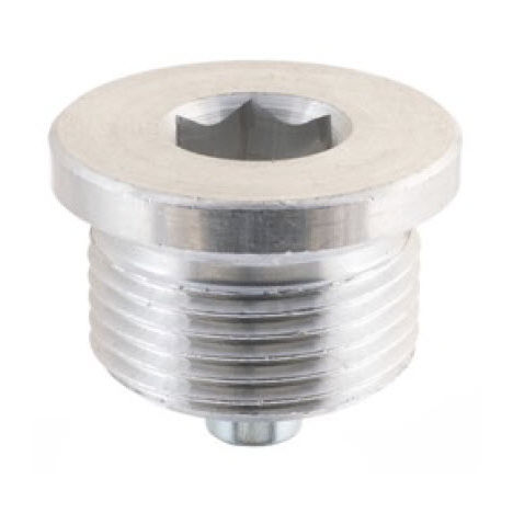 Bouchon rond - 36B - NOSTRALI - cylindrique / fileté / en aluminium