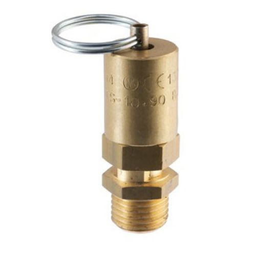 Soupape de sécurité pour air comprimé - 14A - NOSTRALI - pour vapeur / pneumatique / cartouche