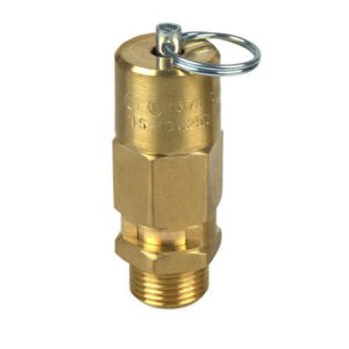 Soupape de sécurité pour air comprimé - 14D - NOSTRALI - pour vapeur / pneumatique / cartouche
