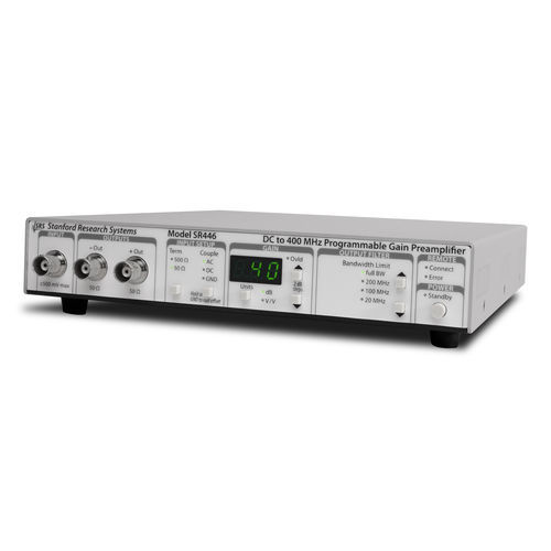 Pré-amplificateur de tension - SR446 - Stanford Research Systems - différentiel / à voie unique / à gain programmable
