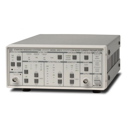 Pré-amplificateur de courant - SR570  - Stanford Research Systems - benchtop / à faible bruit