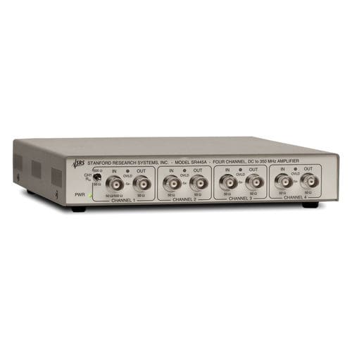 Amplificateur de signal - SR445A - Stanford Research Systems - à large bande / rackable / à quatre canaux