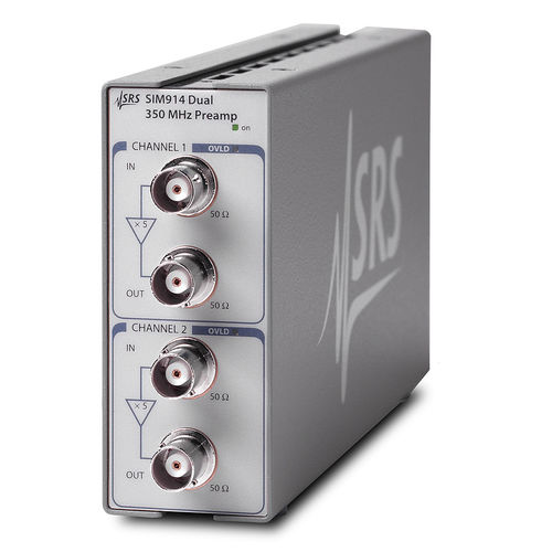 Pré-amplificateur de signal - SIM914  - Stanford Research Systems - DC / bande passante / à faible bruit