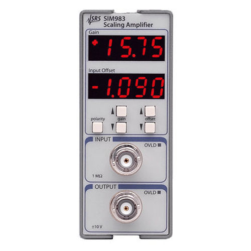 Amplificateur de signal - SIM983   - Stanford Research Systems - conditionneur / ajustable / analogique