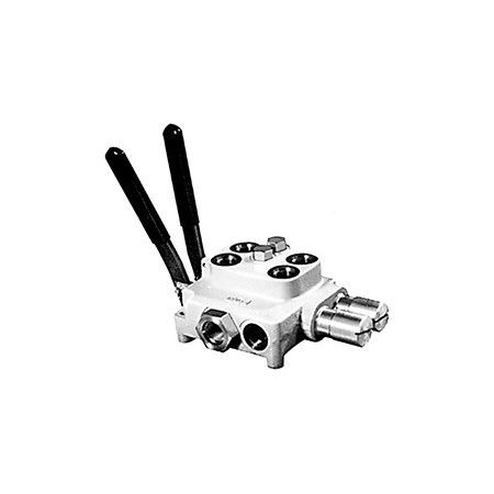 Distributeur hydraulique à tiroir - AD series - Cross Manufacturing - à levier / 4/3 voies / compact