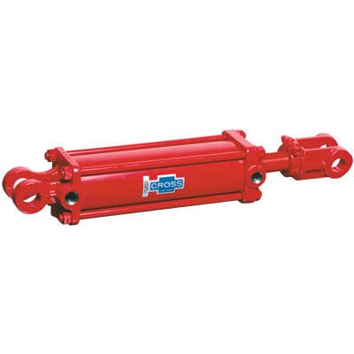 Vérin hydraulique - DU series, DE series - Cross Manufacturing - à tirants / double effet / fileté