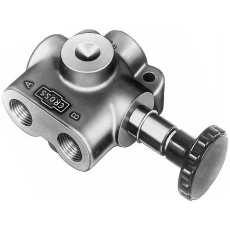 Distributeur hydraulique à tiroir - VS2 series - Cross Manufacturing - avec actionnement manuel