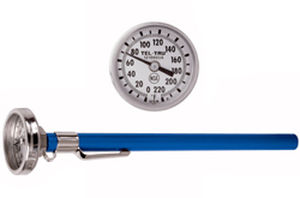 Thermomètre bimétallique - PT - Tel-Tru Manufacturing - analogique / à cadran / de poche